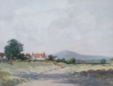 E V Jackson (19th century school) Watercolour Coastal Scene, signed lower right and dated 1884 18