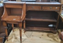 Stool and a sewing box