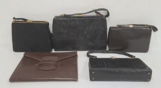 Five assorted vintage handbags (5)