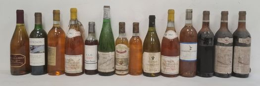Quantity of various bottles to include 1982 Beaumes-de-Venise (2 bottles), 1993 Domaine la Grave,