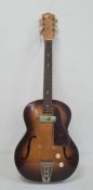 Egmond electro acoustic guitar and a Kapok Brand guitar 1/4 size (2)