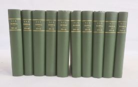 Bound volumes of 