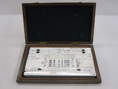 Torpedo slide rule MK. I. for T.C.F.S. MK * manufactured by Betta Manufacturing Co. Eaton Bray