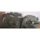 Pair of Ross London gunsight binoculars, no.122841 housed in teak box marked 'Binocular Gunsight - Image 8 of 9