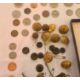 UK proof set of coins, loose coins, buttons, compass and a silver masonic medal - Image 3 of 10