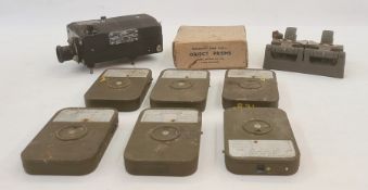 Six magazine film type A-6 spec.no.31142, stamped 'This magazine is the property of the US