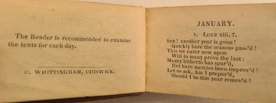 Miniature books:  "Small Rain Under the Tender Herb", 12th edition, London, The Religious Tract - Image 10 of 11