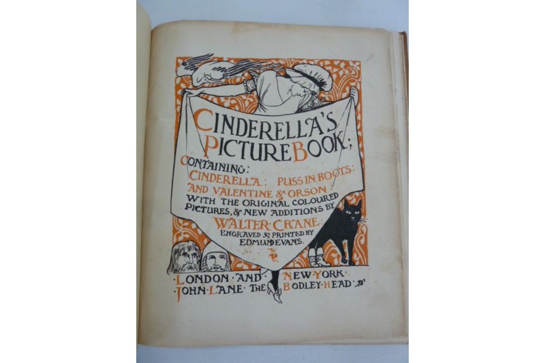 Crane, Walter  "The Bluebeard Picture Book ...", George Routledge & Sons (nd), colour plates - Image 4 of 5