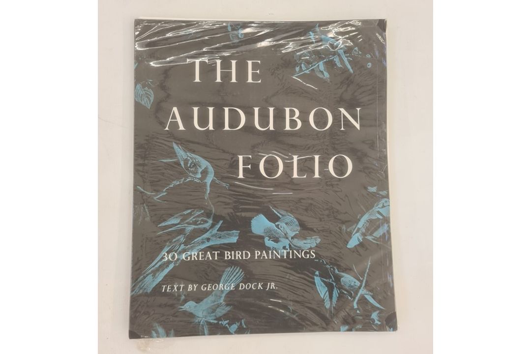 Dock, George Junior  "The Audubon Folio, 30 Great Bird Paintings", elephant folio, limp covers - Image 1 of 4