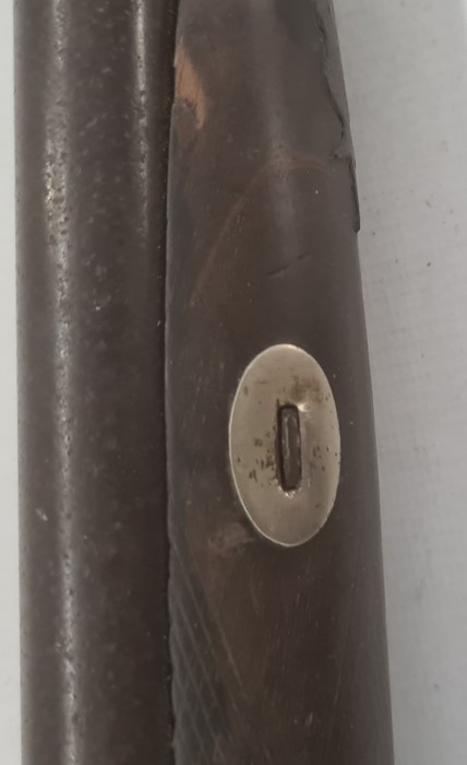 19th century percussion cap, muzzle loading shot gun complete with ram rod - Image 4 of 6