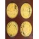 Stunning collection of twelve solid sterling ingots plated with 22carat gold as a commemorative of - Image 3 of 7