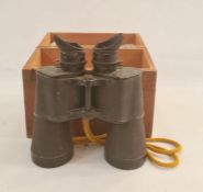 WWII Imperial Japanese Aviation and Submarine Type 1 Nippon Kagaku KK Nikko 10x70 binoculars with