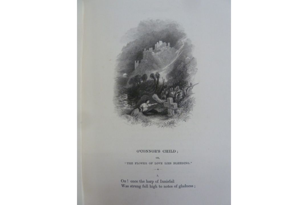 Hill, W A, Rev  "The Poetical Works of Thomas Campbell With Notes", Edward Moxon 1854, ills with - Image 8 of 11
