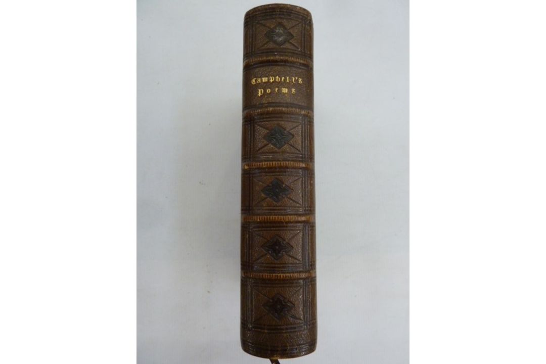 Hill, W A, Rev  "The Poetical Works of Thomas Campbell With Notes", Edward Moxon 1854, ills with - Image 3 of 11