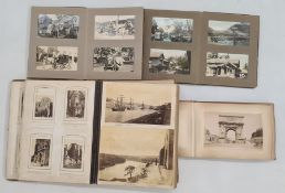 Early 20th century 'Roma' photograph album, two early photograph albums one of India and a late 19th