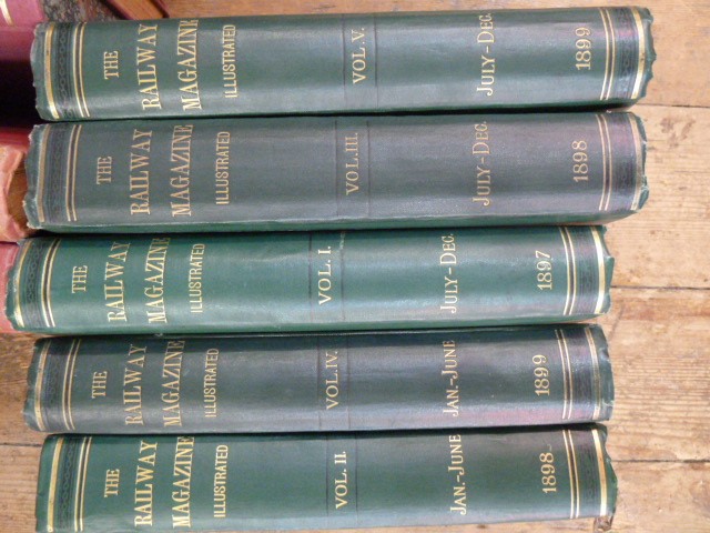 Large quantity of bound copies of "The Railway Magazine" 1897 to 1990's, with folding plates, etc (9 - Image 5 of 5