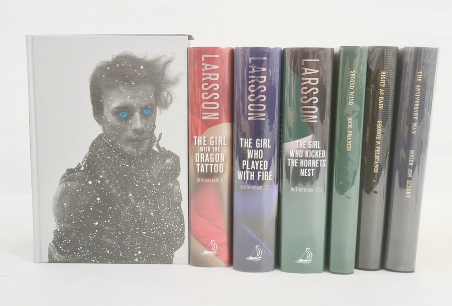 Larsson Stieg ' The Girl with the Dragon Tattoo' MacLeHose Press 2008, dust jacket,  not price