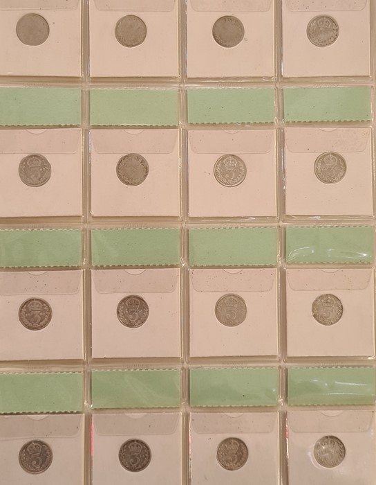 Various world coins, including silver half crowns (3) commemorative crowns including Edward VII - Image 7 of 15