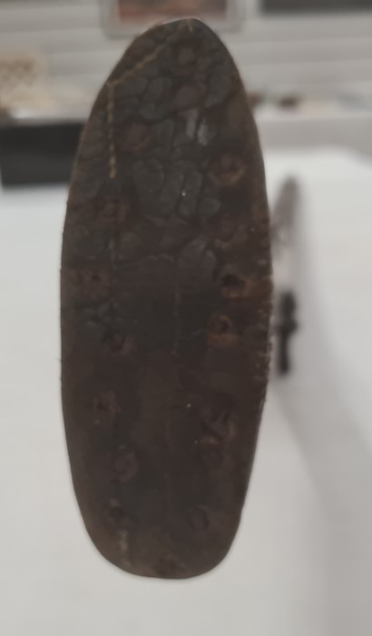 19th century percussion cap, muzzle loading shot gun complete with ram rod - Image 6 of 6