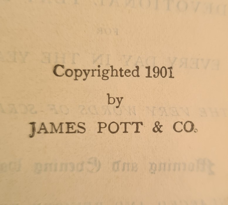 Miniature books:  "Small Rain Under the Tender Herb", 12th edition, London, The Religious Tract - Image 4 of 11