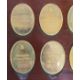 Stunning collection of twelve solid sterling ingots plated with 22carat gold as a commemorative of - Image 6 of 7
