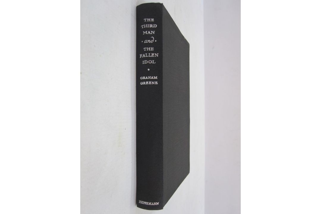 Greene, Graham "The Third Man and the Fallen Idol", William Heinemann 1950, inscription on ffep - Image 20 of 25