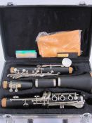 Clarinet, cased