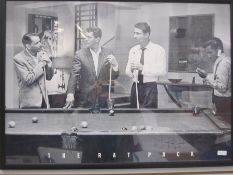 Three film posters 'The Rat Pack', 'James Bond Goldfinger' and 'Gladiator' (3)