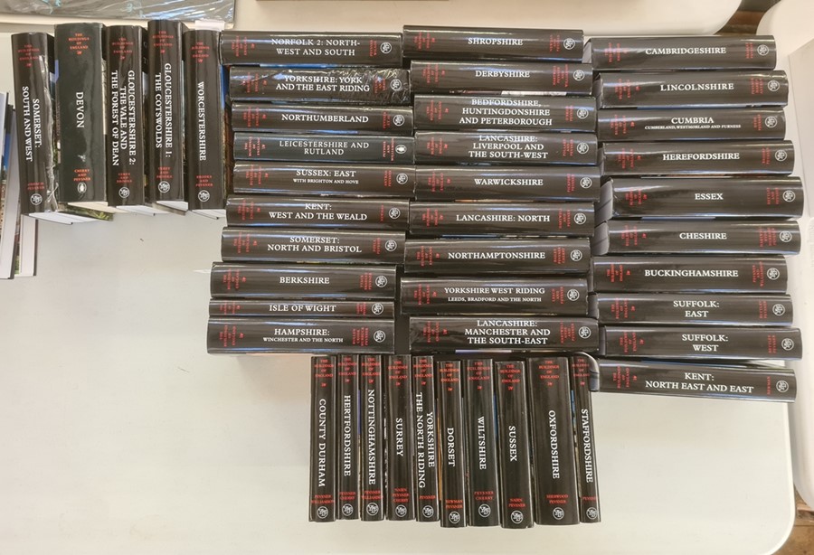 Pevsner, Sir Nikolaus and Newman, John (ed)  "The Buildings of England", 44 vols, hardbacks with