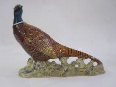 Five Beswick pheasants, one with wings outstretched 849, another 850, another 1225, another 1226 and