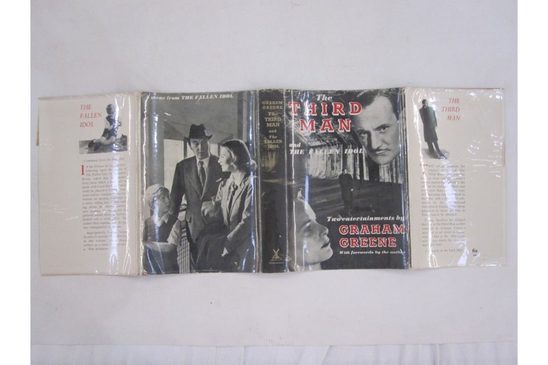 Greene, Graham "The Third Man and the Fallen Idol", William Heinemann 1950, inscription on ffep - Image 16 of 25