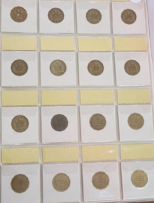 Various world coins, including silver half crowns (3) commemorative crowns including Edward VII - Image 4 of 15