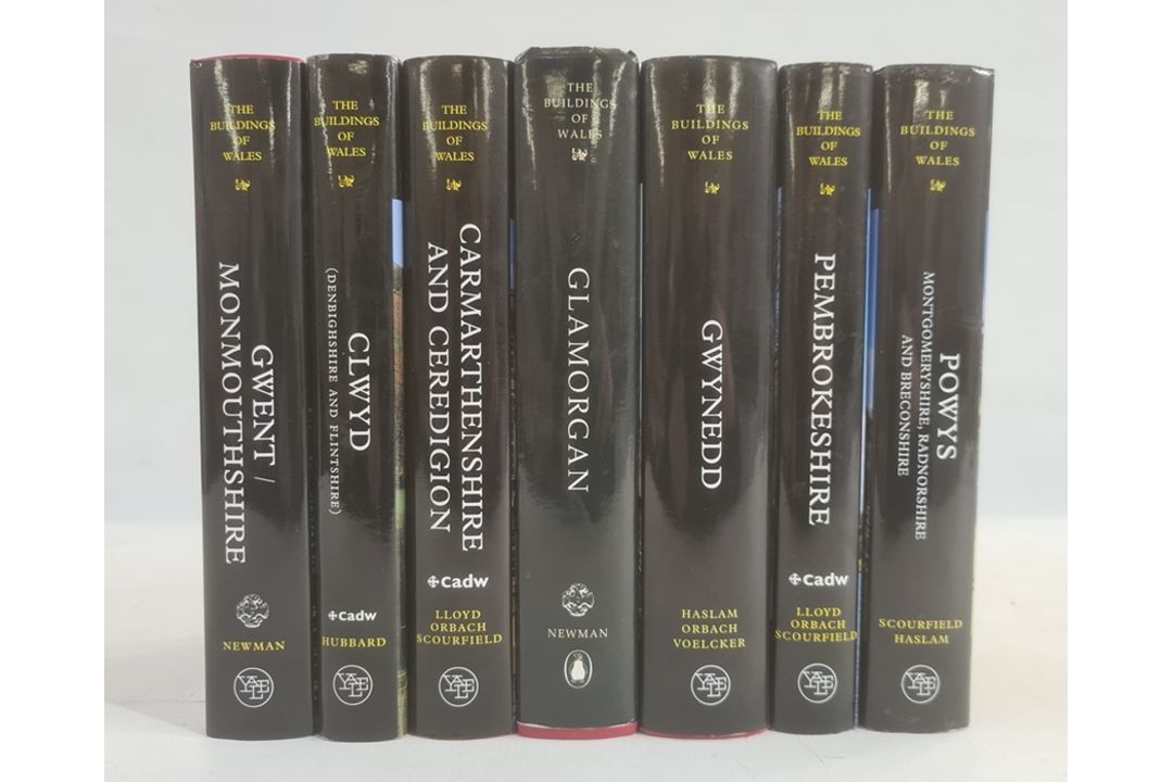 Pevsner "The Buildings of Wales" to include 'Gwent/Monmouthshire', 'Clwyd', 'Carmarthenshire and