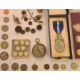 UK proof set of coins, loose coins, buttons, compass and a silver masonic medal - Image 2 of 10