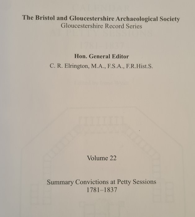 The Victoria History, The Counties of England Elrington, C R (ed)  "A History of the County of - Image 9 of 10