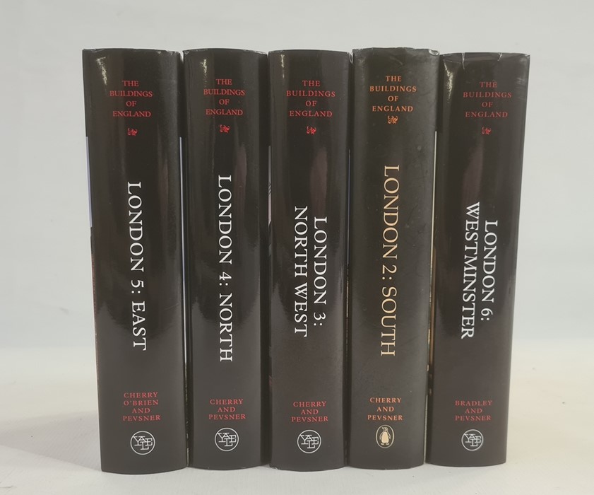 Pevsner, Nikolaus  "The Buildings of England, 5 vols including 'London, Westminster', 'London 2