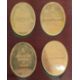 Stunning collection of twelve solid sterling ingots plated with 22carat gold as a commemorative of - Image 7 of 7