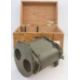 Pair of Ross London gunsight binoculars, no.122841 housed in teak box marked 'Binocular Gunsight - Image 1 of 9
