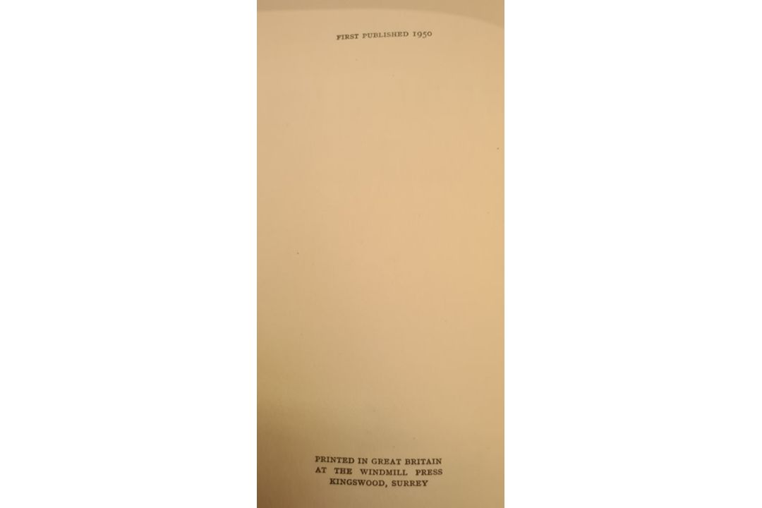Greene, Graham "The Third Man and the Fallen Idol", William Heinemann 1950, inscription on ffep - Image 4 of 25