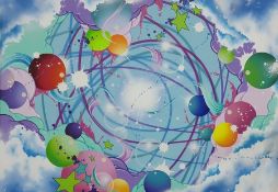 Andrew McAttee (b. 1972) Painting on canvas 