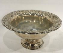 EPNS bachelor's teapot of revived classical style, embossed swags at paterae, miniature coffee