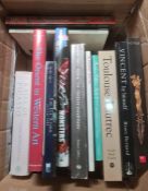 Quantity of art books to include Vincent 'Dagar', 'A Life of Picasso', 'Tolouse-Le Trec' (1 box)