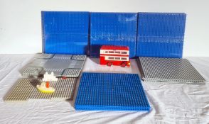 A large quantity of Lego, base boards, tray organisers, loose Lego (1 Box)