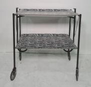 20th century two-tier tea trolley