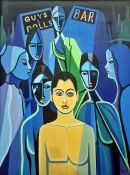 David Toner (b. 1944) Oil on canvas 