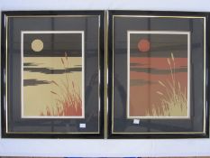 V. Charlesworth (20th Century) Limited edition print Nos. 339 and 114 of 400 