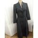 Tomasz Starzewski Classics grey full length coat with frogging detail fastenings, printed lining - Image 1 of 3