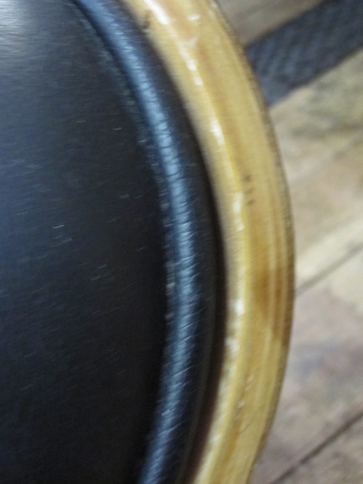 Charles and Ray Eames lounge chair and ottoman, Herman Miller Collection in black leather, unmarked, - Image 12 of 19