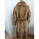 1970's full-length mink coat with banded hem, cuff sleeves, with belt and metal buckle - Image 2 of 2