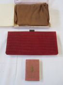 Pair of 'Royal' purple nylon stockings size 10½, in original paper, with guarantee and original